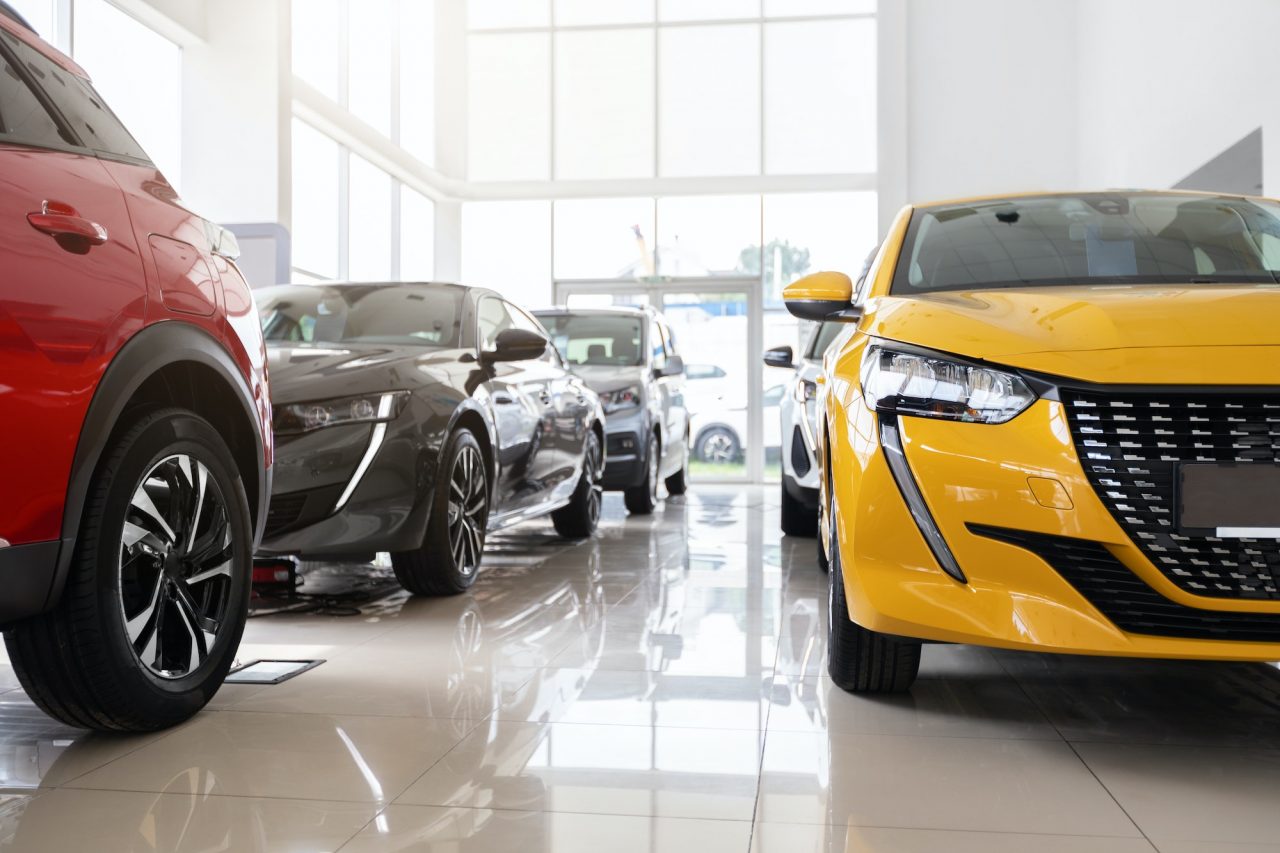Beautiful Modern Cars At Luxury Dealership Salon.jpg